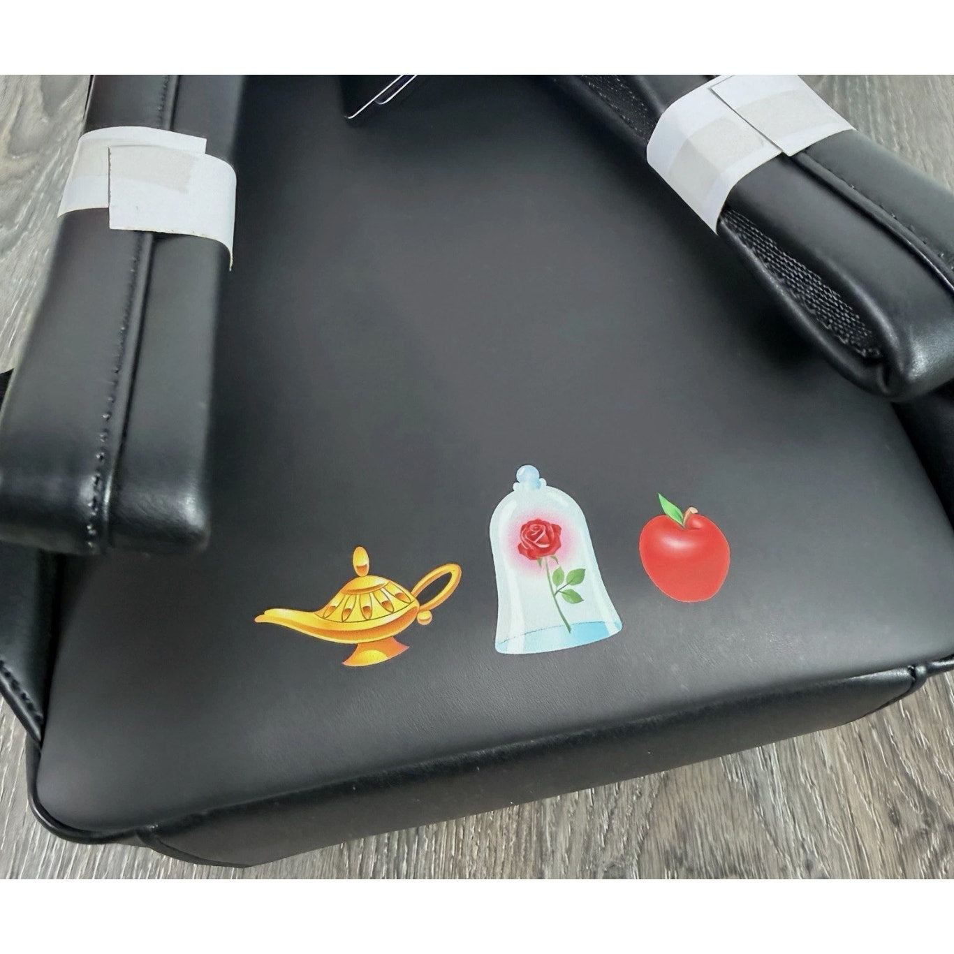 Loungefly Disney Princesses & Villains Scenes Mini Backpack 3 Zipper NWT