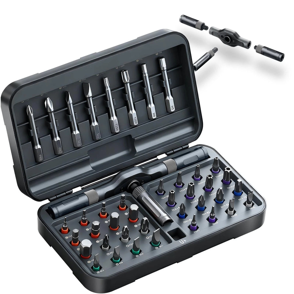 42-Piece Multi-Purpose Magnetic Ratchet Screwdriver Set