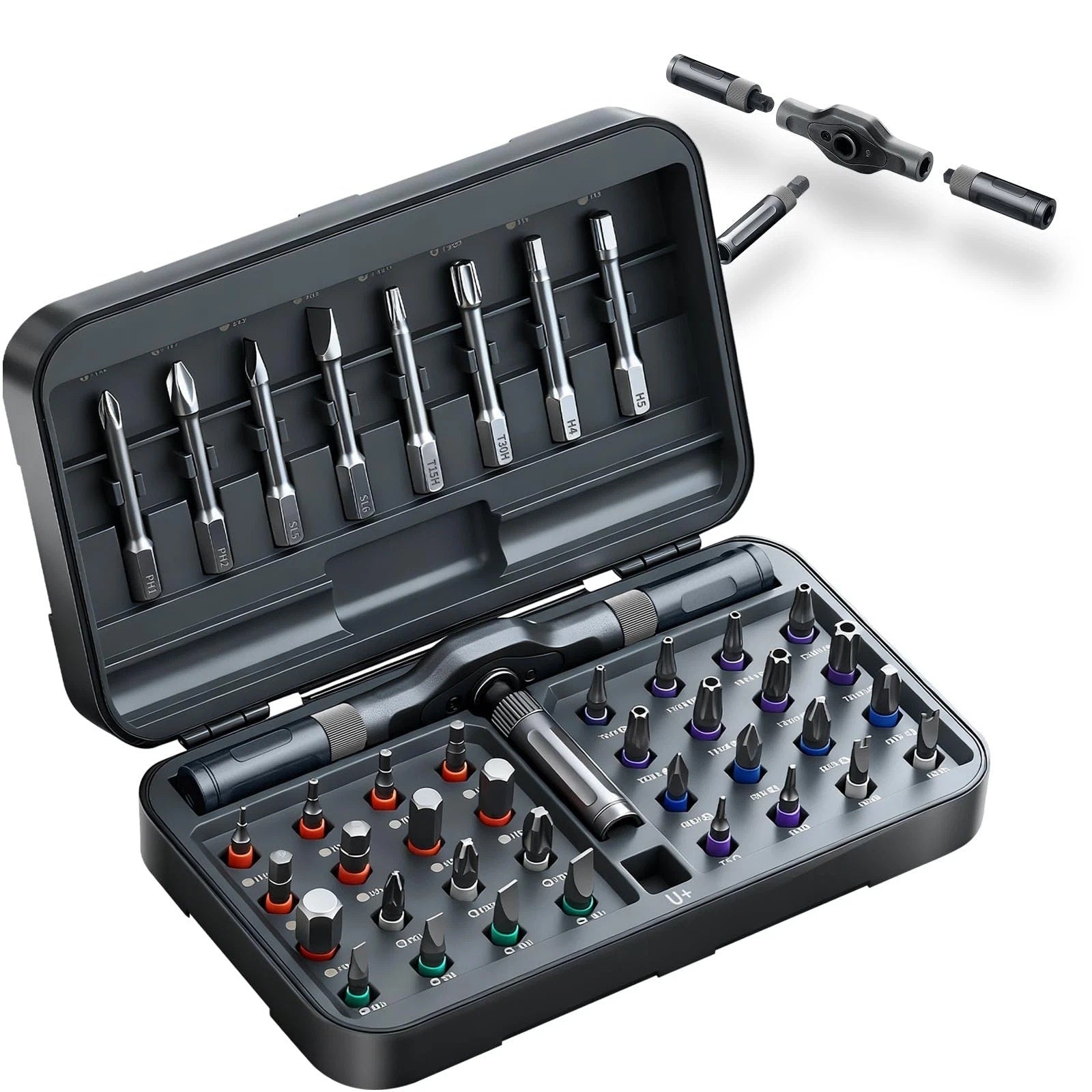 42-Piece Multi-Purpose Magnetic Ratchet Screwdriver Set
