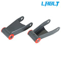 LABLT 2" Rear Drop Shackle Lowering Kit For 1999-2007 Ford F250 F350 Super Duty