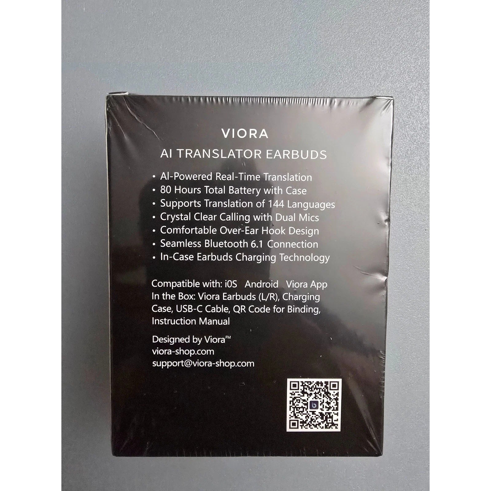 Viora Bluetooth AI Translator Ear Buds Wireless Earphones
