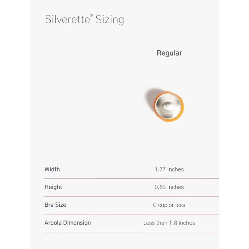 Silverette Original Silver Nursing Cups