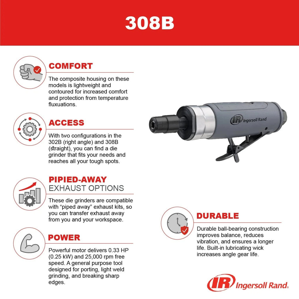 308B Air Straight Die Grinder