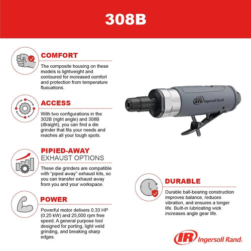 308B Air Straight Die Grinder