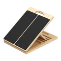 Adjustable Incline Wooden Slant Board Equipment for Home Gym Exercise