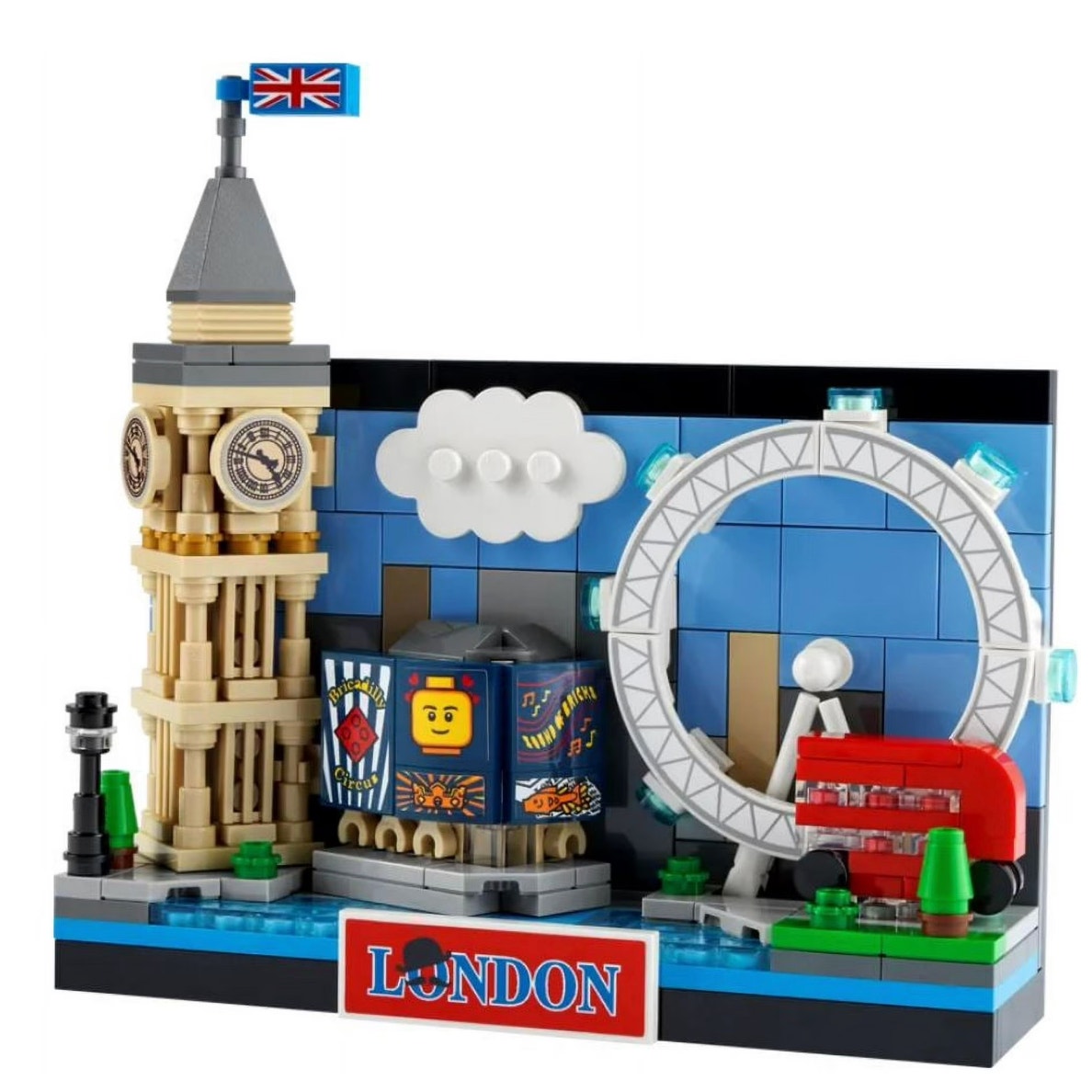 Lego Creator London Postcard