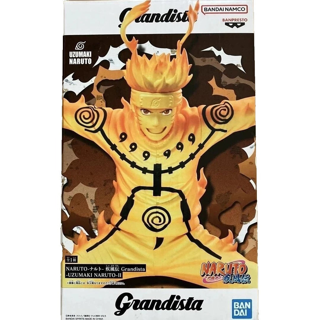 Naruto Shippuden Grandista Uzumaki Naruto II Figure