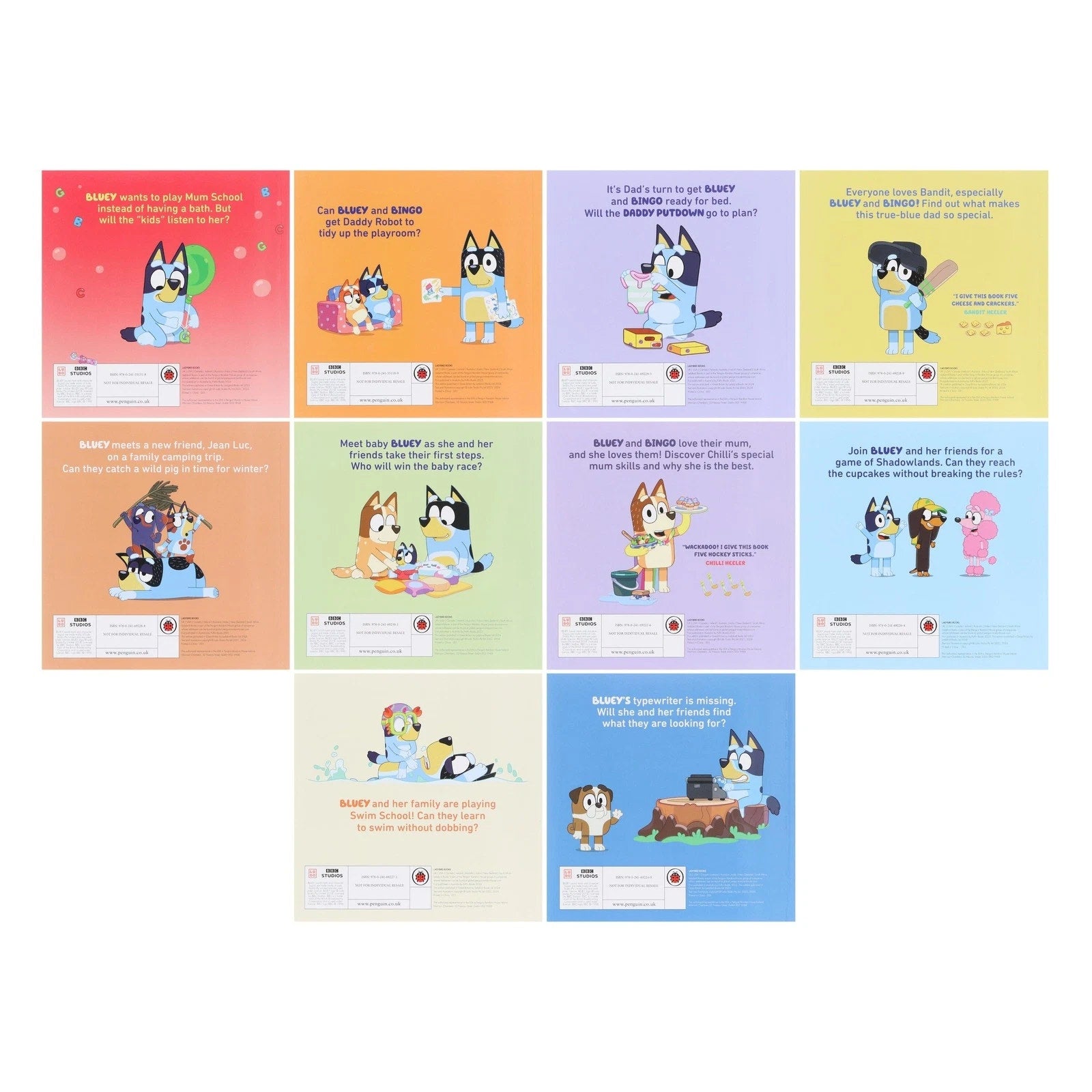 Bluey Gotta Be Done! Picture Books Story Collection Box Set