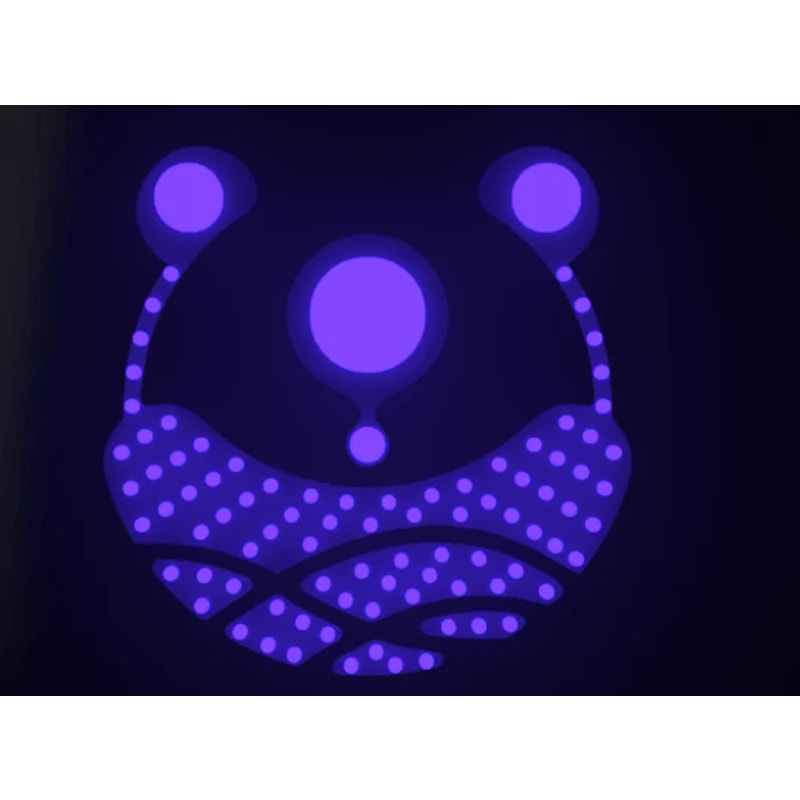 Oudopanda Purple Navy Passive Welding Lens