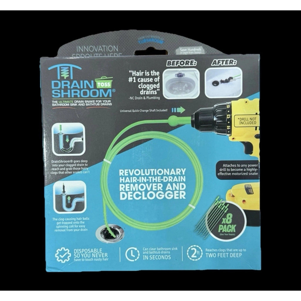 DrainShroom disposable hair clog remover