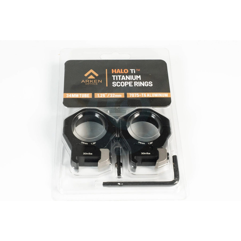 Arken Optics Halo Ti scope rings