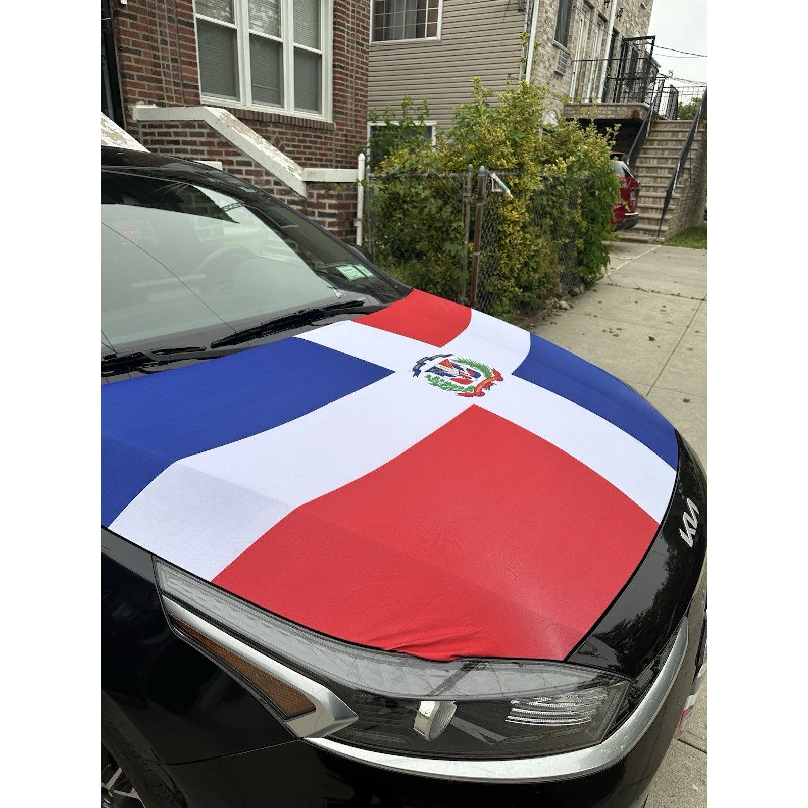Dominican Republic Hood Cover