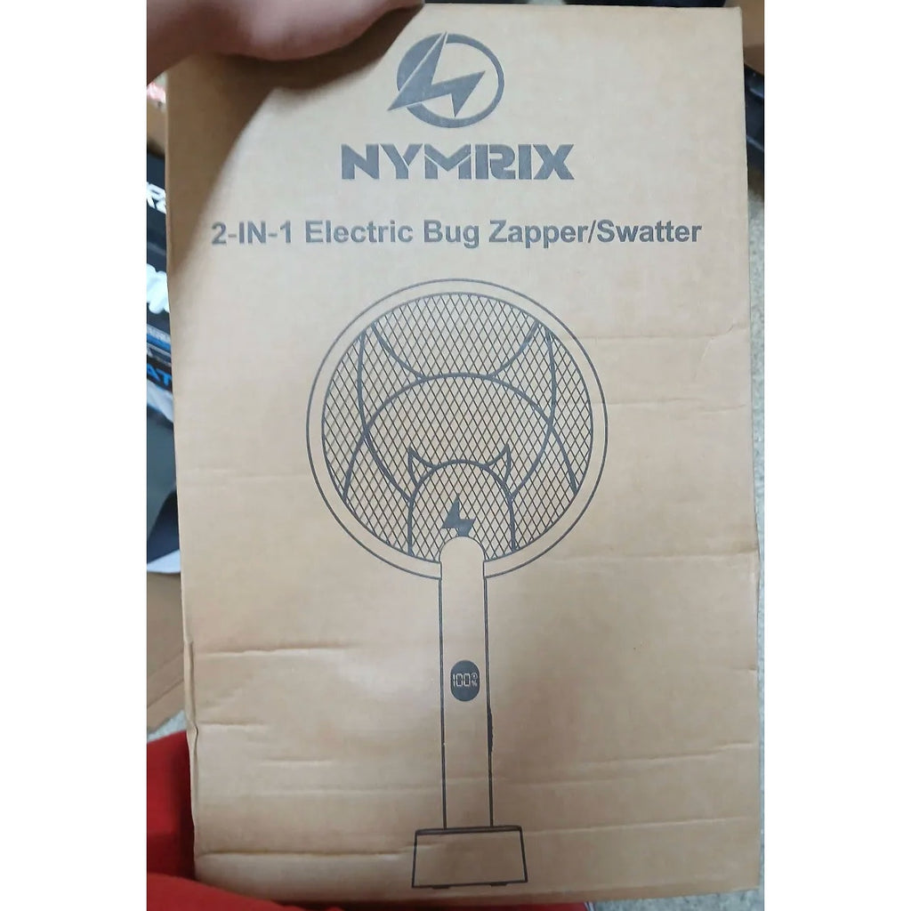 NYMRIX 2-in-1 Electric Bug Zapper/Swatter