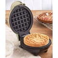Dash Reindeer Mini Waffle Maker 4” Nonstick Cooking Surface