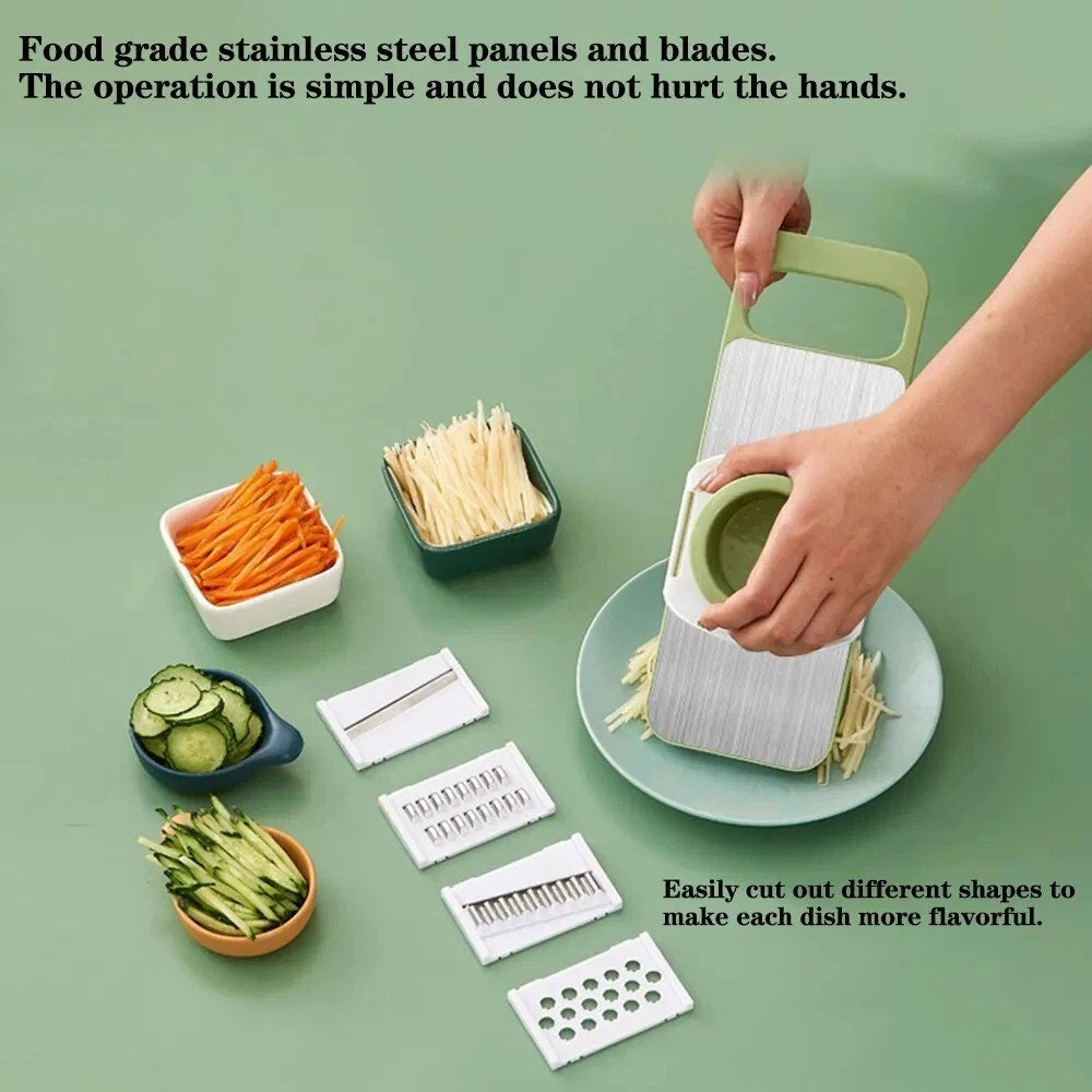 Stainless Safety Vegetable Slicer Cutter Chopper