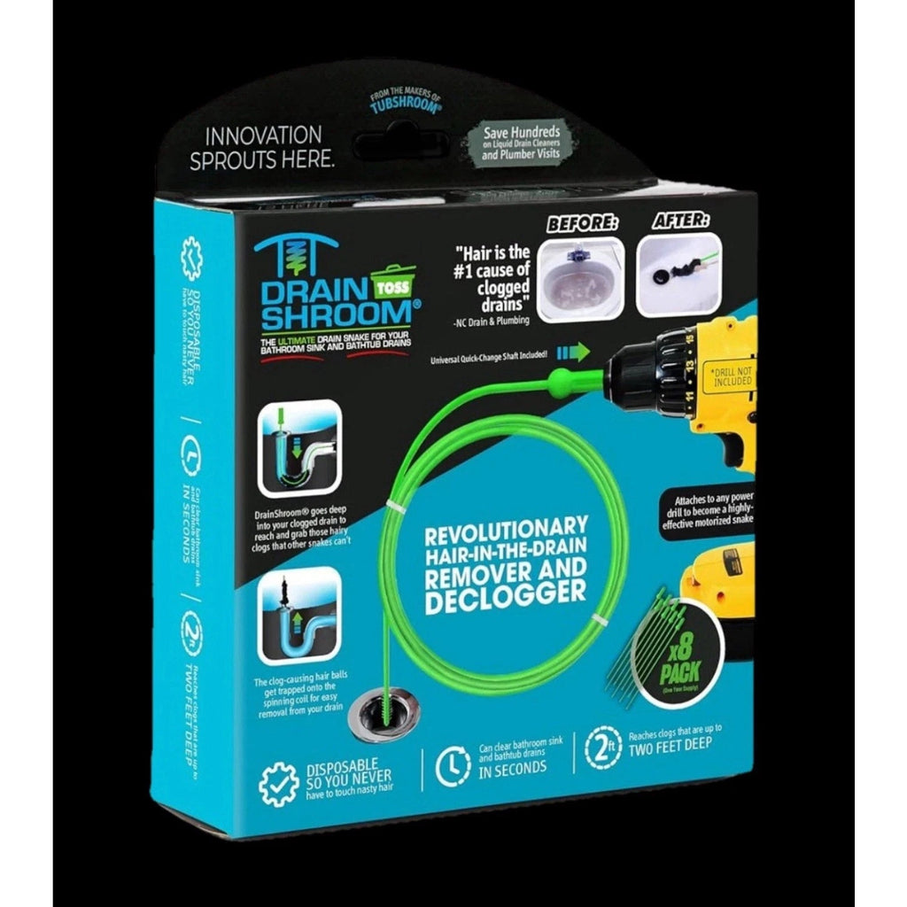 DrainShroom disposable hair clog remover