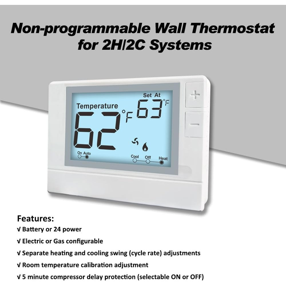 Pro1 IAQ T701 Non-Programmable Thermostat