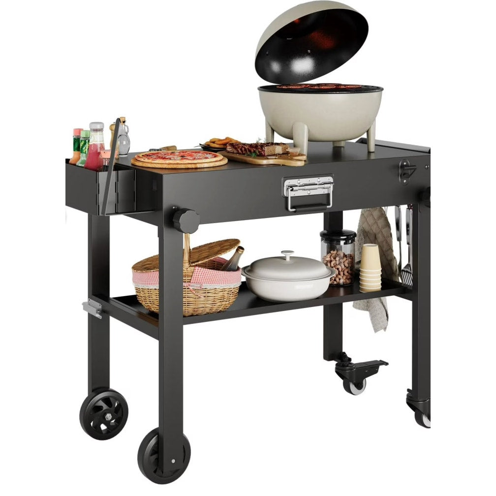 Multi-Purpose Portable Cart/Grill Table