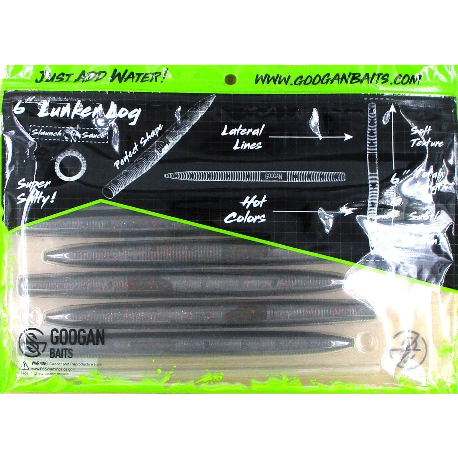 Lunker Log Soft Plastic Stick Bait