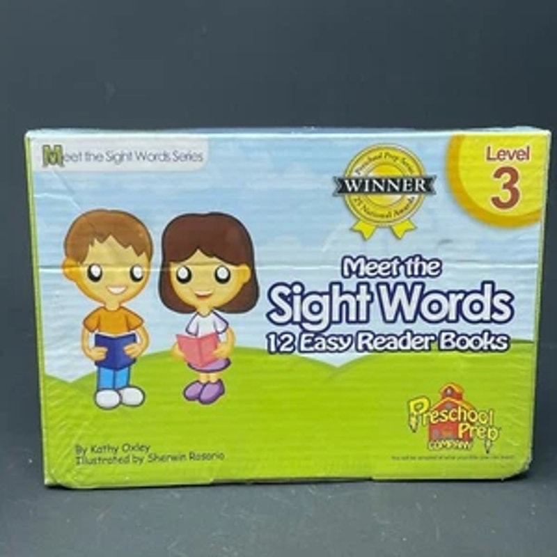 Meet the Sight Words - Level 3 - Easy Reader Books boxed set
