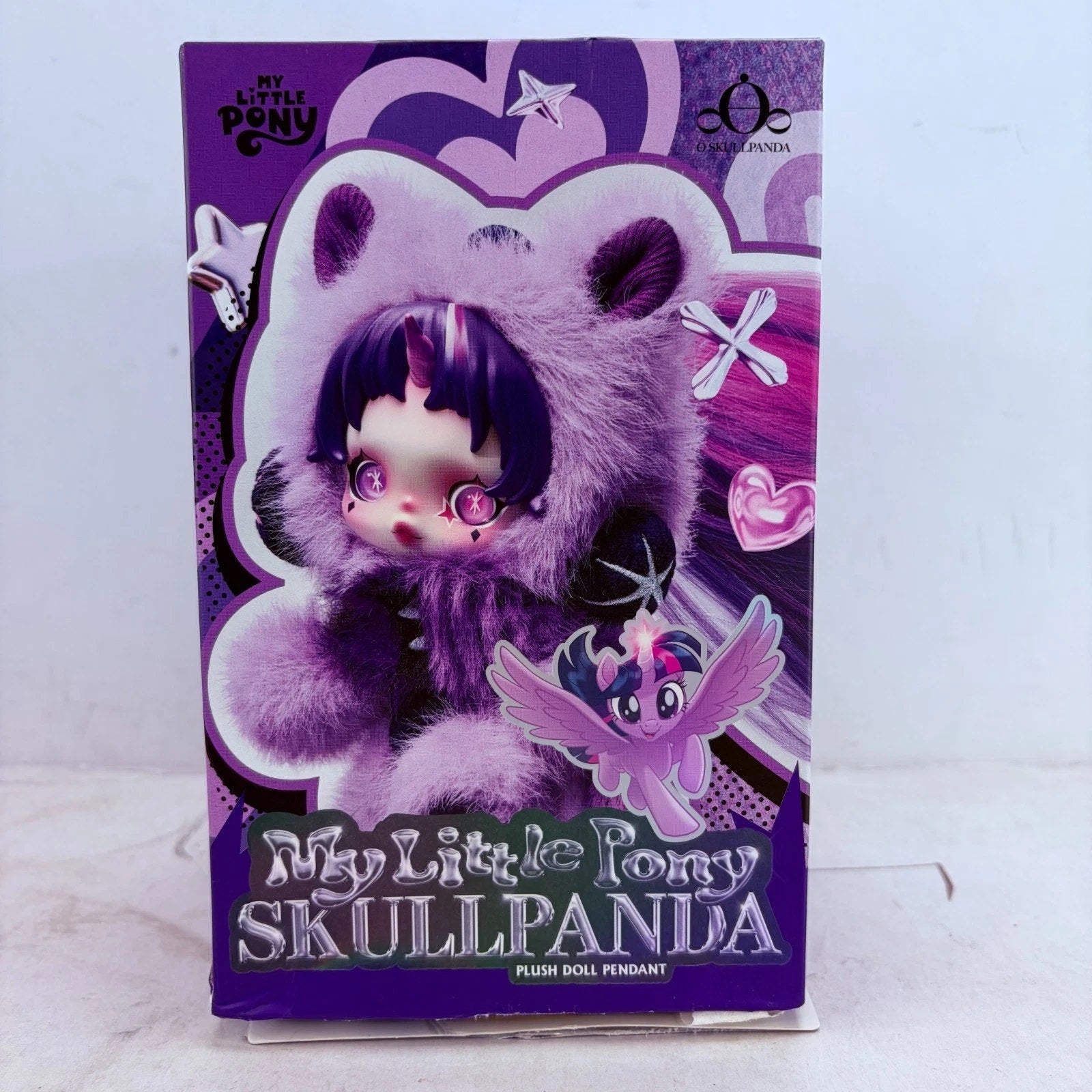 POP MART x Skullpanda My Little Pony Series Plush Doll Figure - Twilight Sparkle