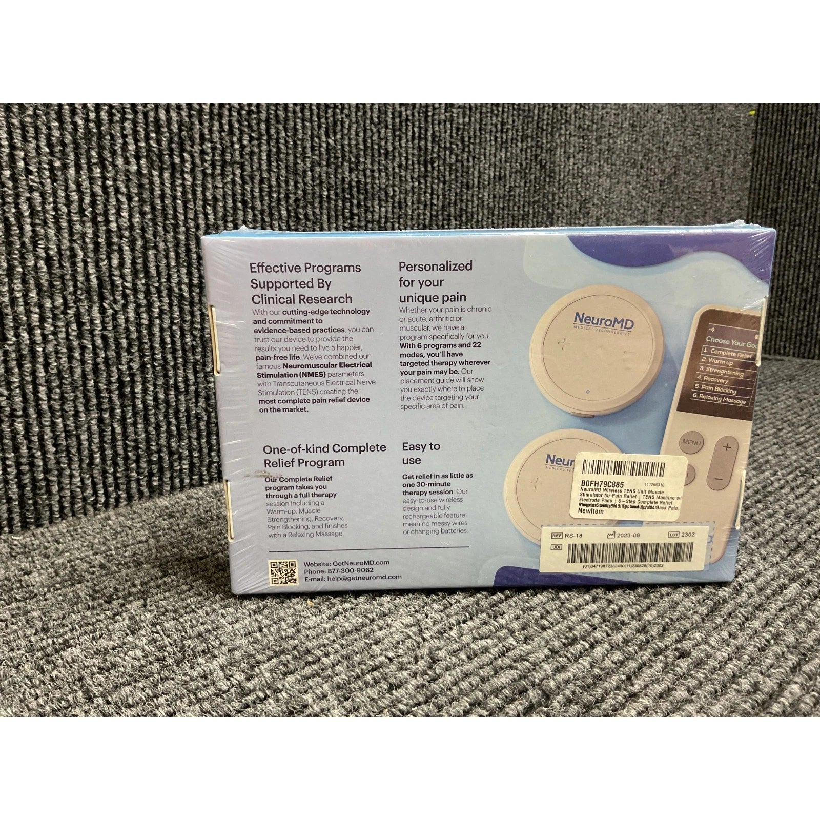 Neuro MD Pain Relief & Recovery Corrective Therapy Device