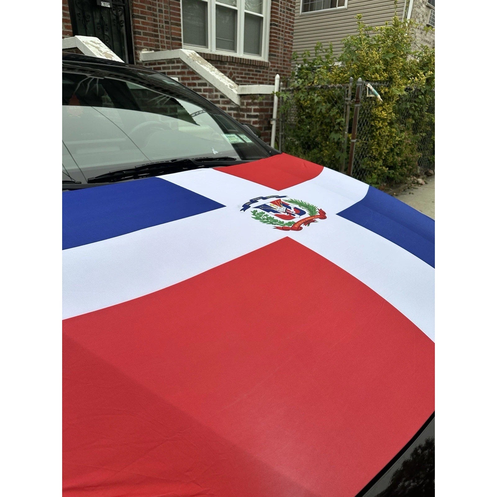 Dominican Republic Hood Cover