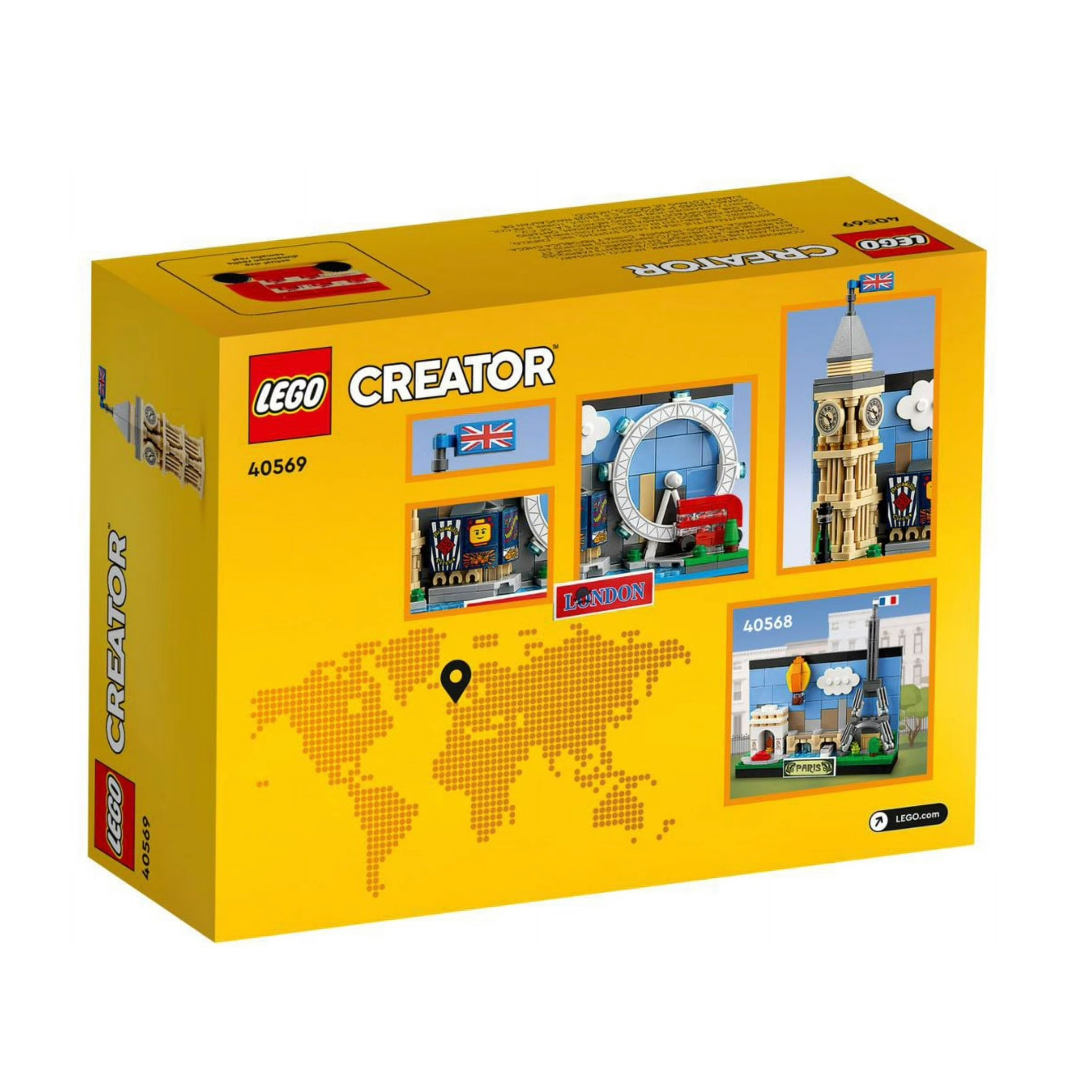 Lego Creator London Postcard