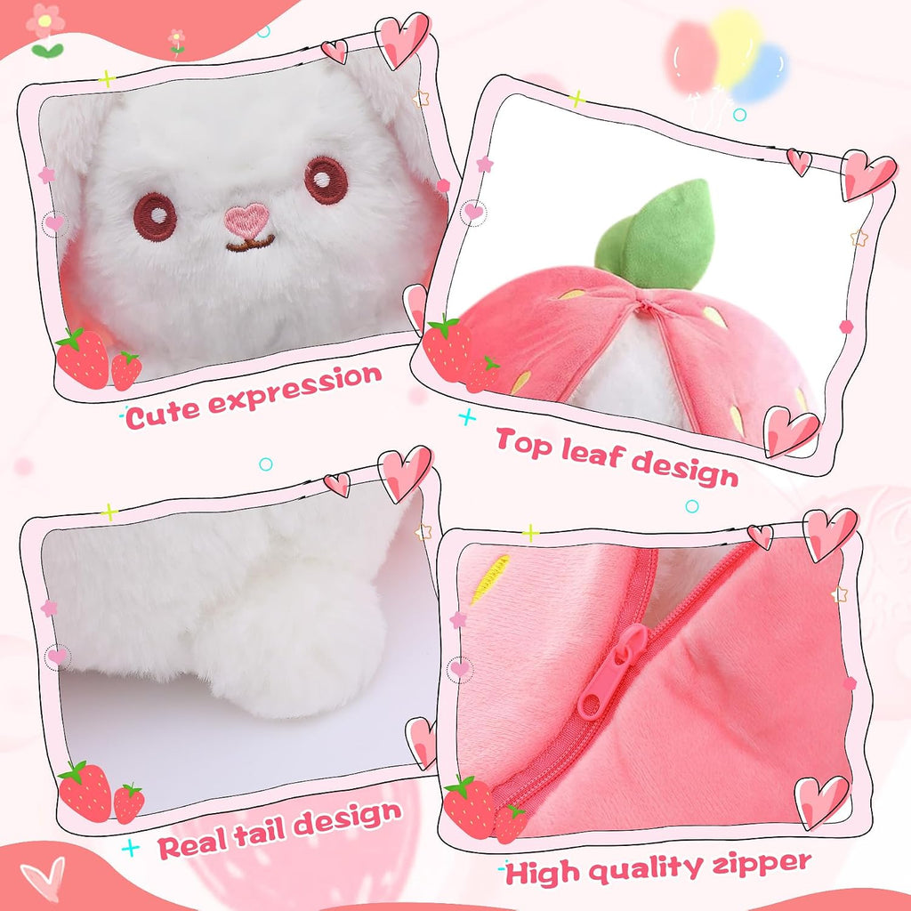 Bunny Stuffed Animal Reversible Cuddle Bunny