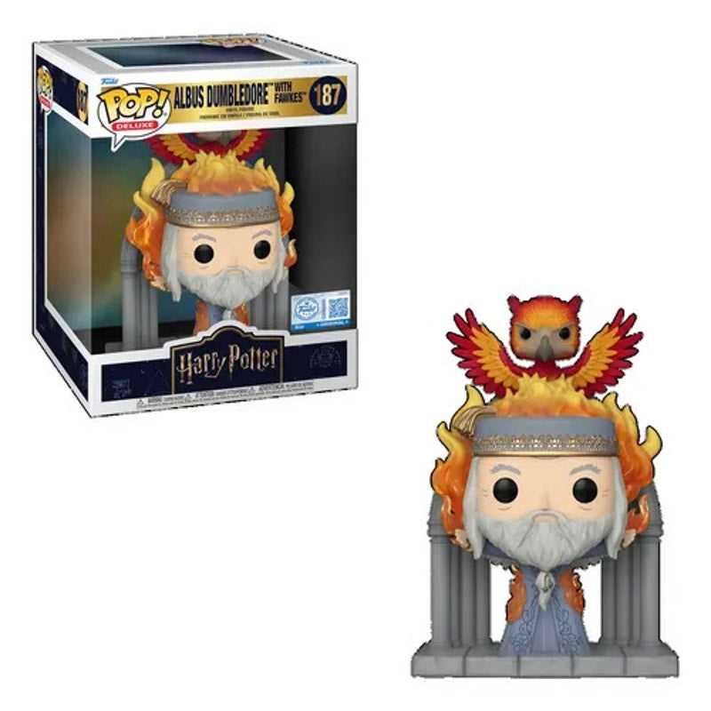 Albus Dumbledore with Fawkes Pop 187