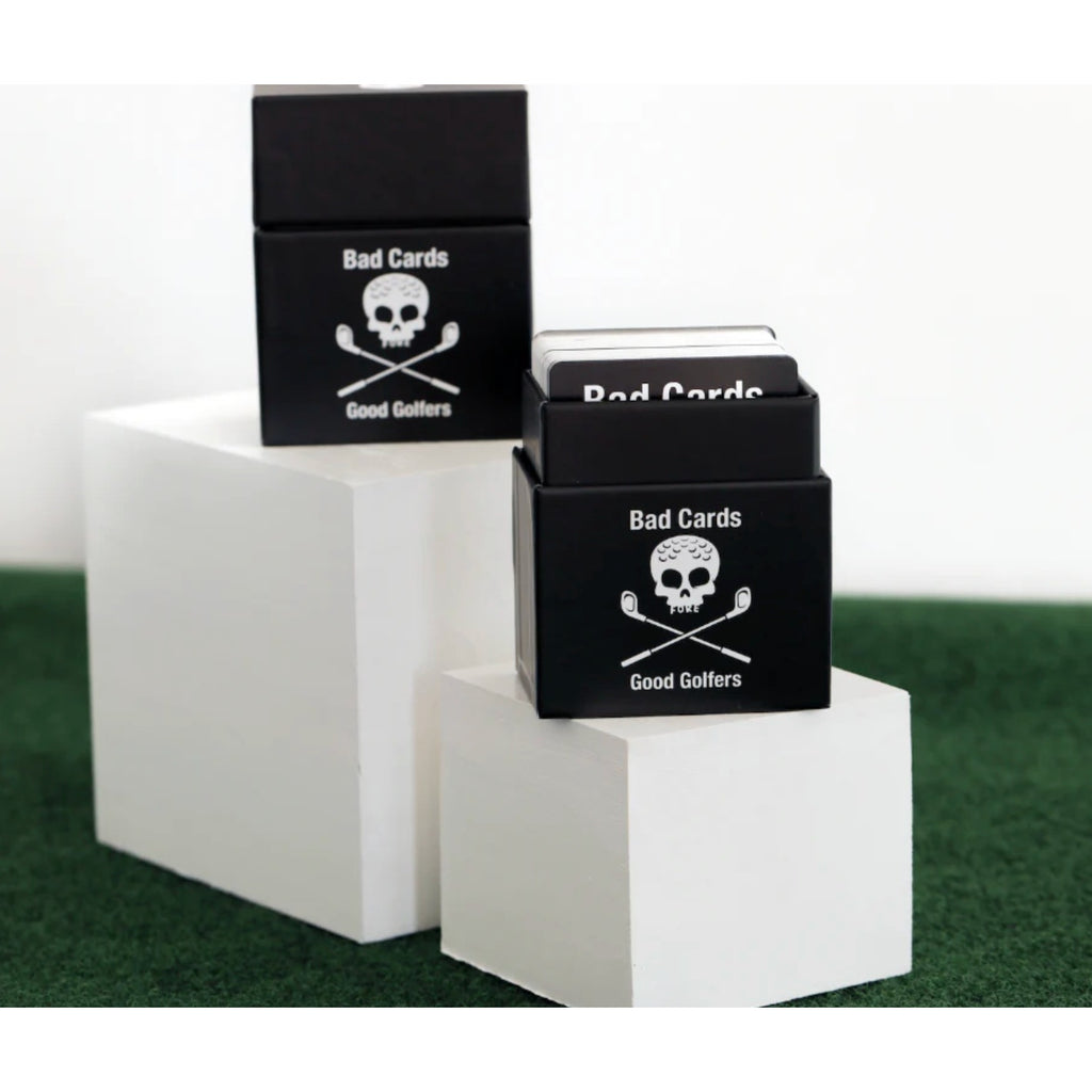 Bad Cards Fore Good Golfers Interactive Golf Card Game
