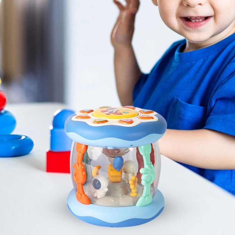 Rotating Drum Toddler Toy