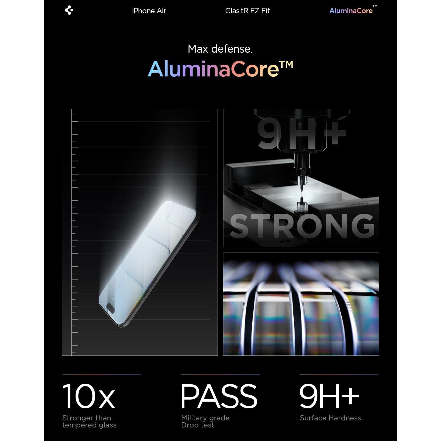 Spigen GLAS.tR EZ Fit Tempered Glass Screen Protector