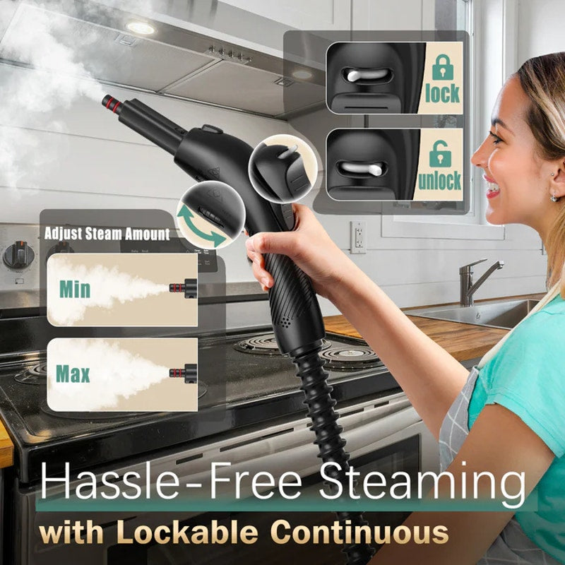 Heavy-Duty Steam Cleaner Mop / Canister Steam System