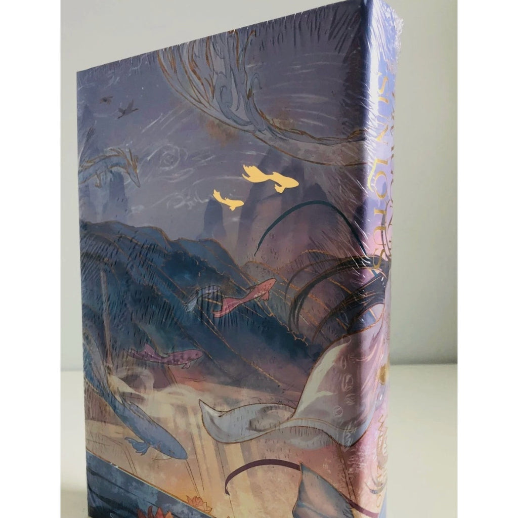 ILLUMICRATE The Dragon and the Sun Lotus by Amélie Wen Zhao (Hardcover)