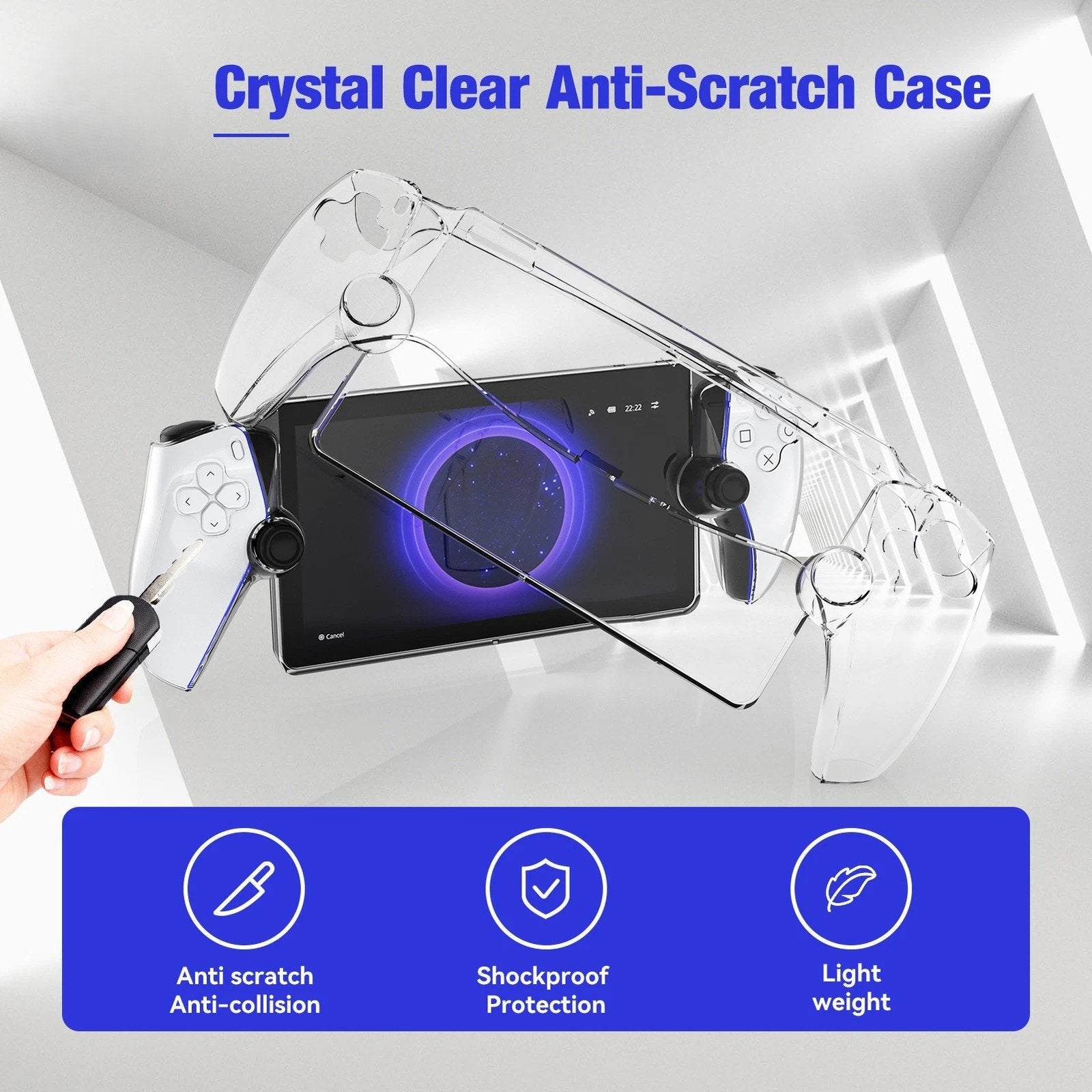 Hard PC Protective Shell Case for PlayStation Portal