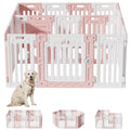 Foldable HDPE Dog Playpen with Door(Model: SL10+1/SL-P-14+1)