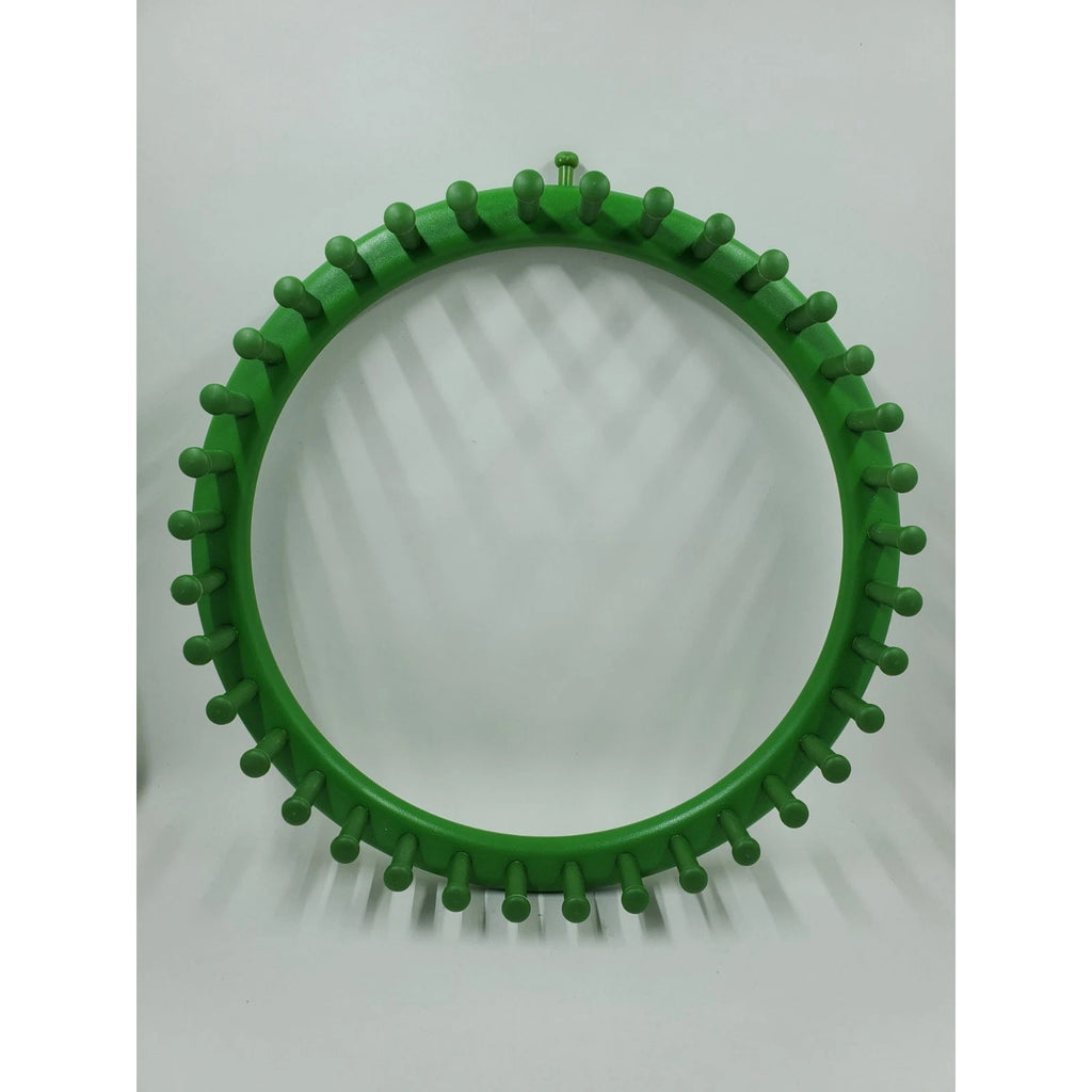 2 Circular Knitting Looms, Green and Orange