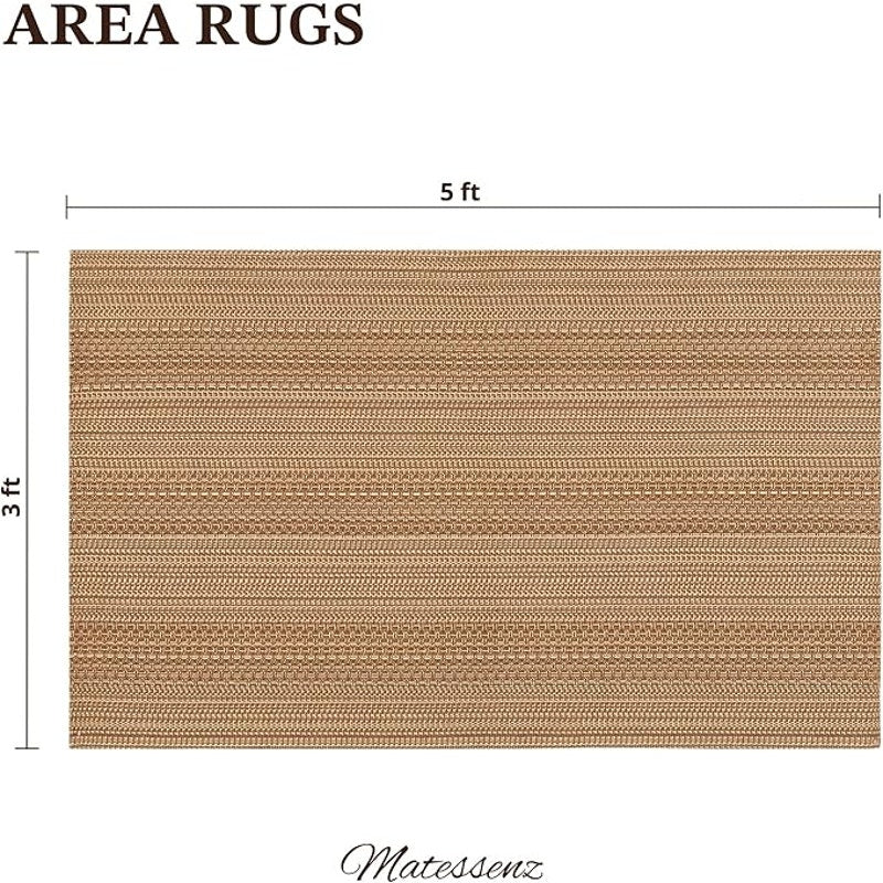 Matessenz 3x5 ft Washable Area Rug