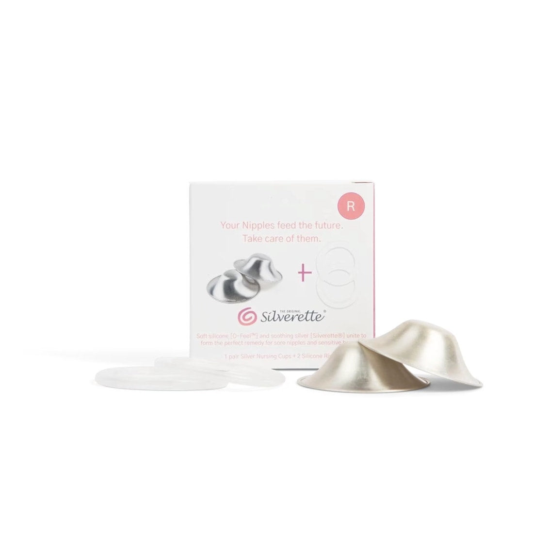 Silverette Original Silver Nursing Cups