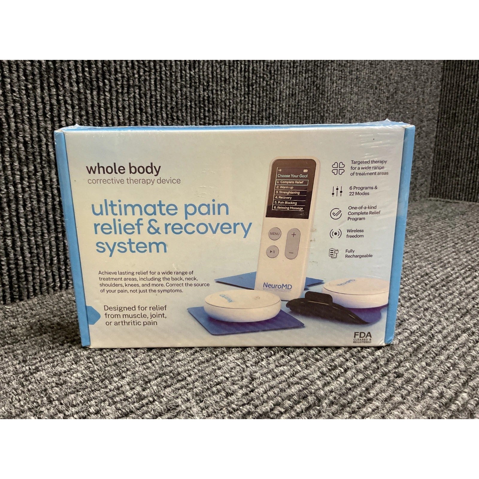 Neuro MD Pain Relief & Recovery Corrective Therapy Device