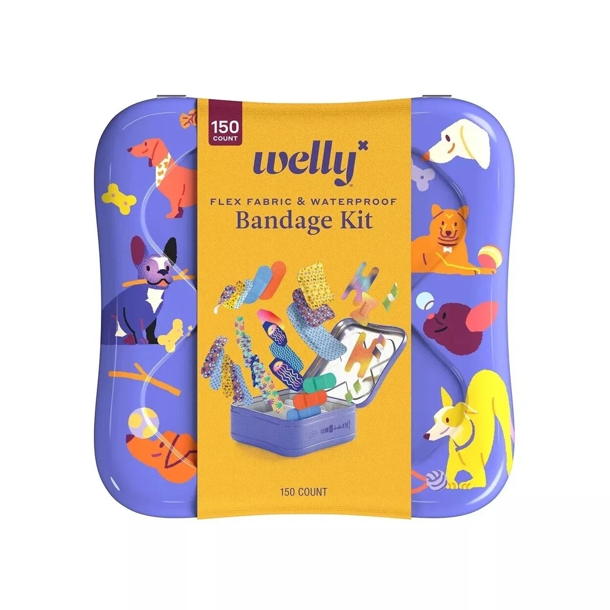 Welly Doggies Heroic Flex Fabric & Waterproof Bandage Kit 150 Count